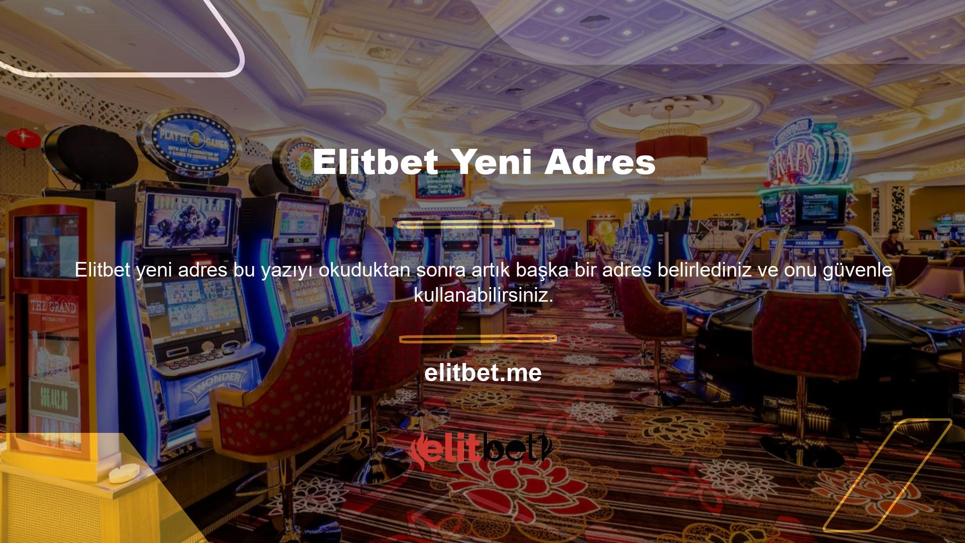 Elitbet yeni e-posta adresi Elitbet