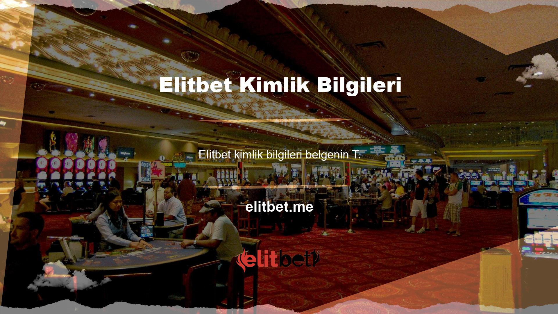 C kimlik numarasını ve doğum tarihini ararsanız Elitbet web sitesi yanlış uyarılar gösterebilir